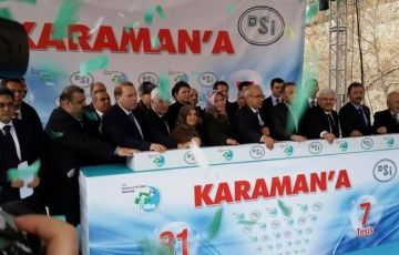 Esentepe Göletimizin Temel Atma Töreni Yapıldı