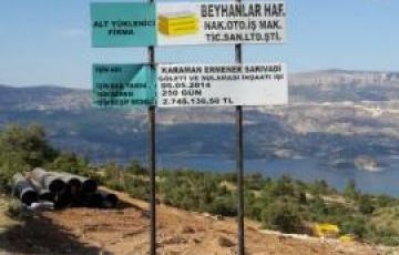 Karaman Ermenek Sarıvadi Göleti ve Sulaması İnşaatı İşimiz Başlamıştır.