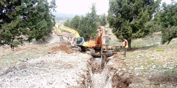 Mersin İli Erdemli ve Silifke Aksıfat içme suyu terfi merkezi ve isale hattı yapım işi